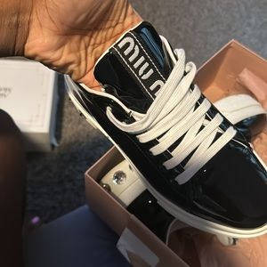 Authentic Miu Miu sneakers, wore once